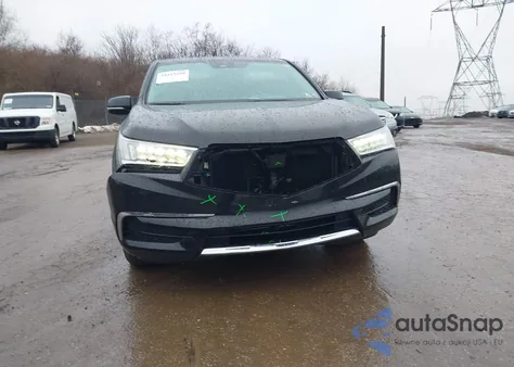 2017 Acura Mdx from USA, damaged, VIN 5J8YD4H39HL004749